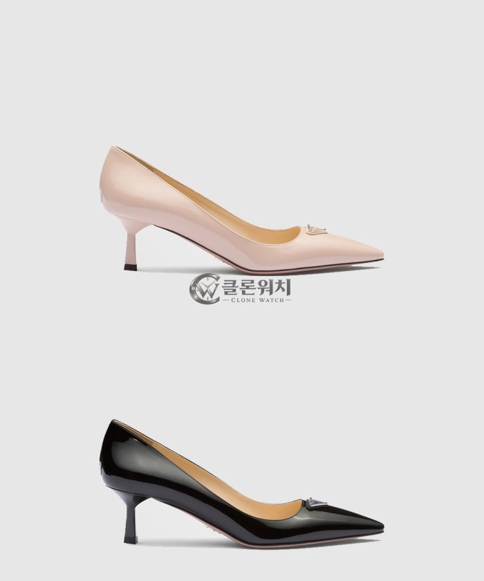 프라다 페이던트 펌프스 1I154N