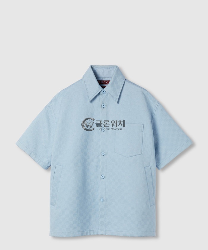 구찌 오버사이즈 GG 코튼 셔츠 ‎811732