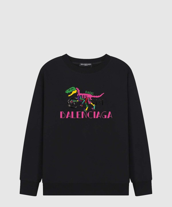 Balenciaga Logo Print Cotton Top