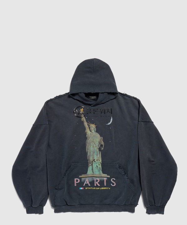 Balenciaga Paris Liberty Oversized Hoodie