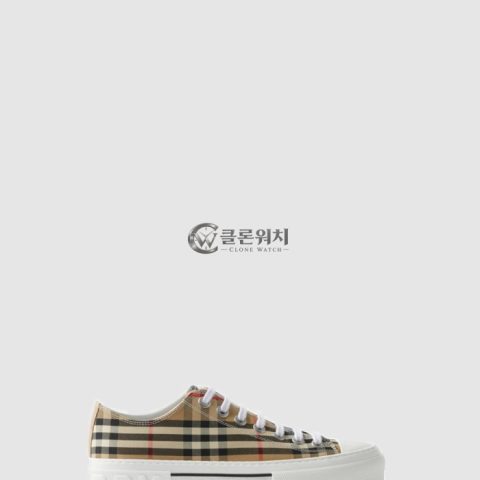 Burberry Check Cotton Sneakers 80505061