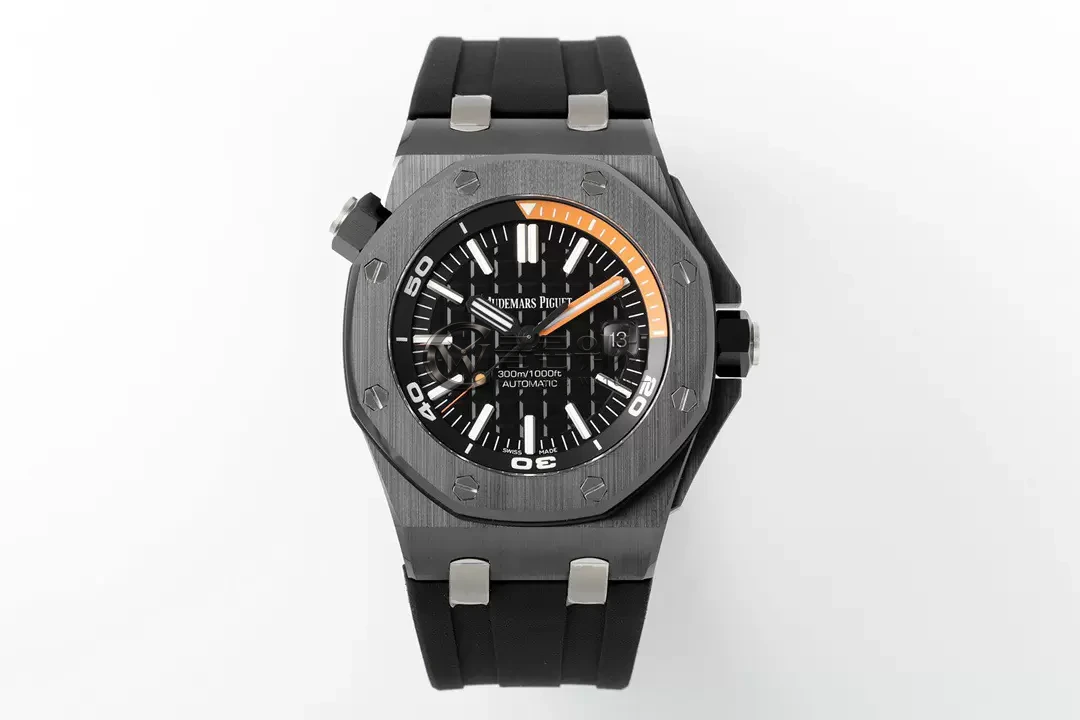 Audemars Piguet - Royal Oak Offshore Diver 15707CB.OO.A010CA.01 Black Ceramic ZF 1:1 Best Edition SA3120 Super Clone