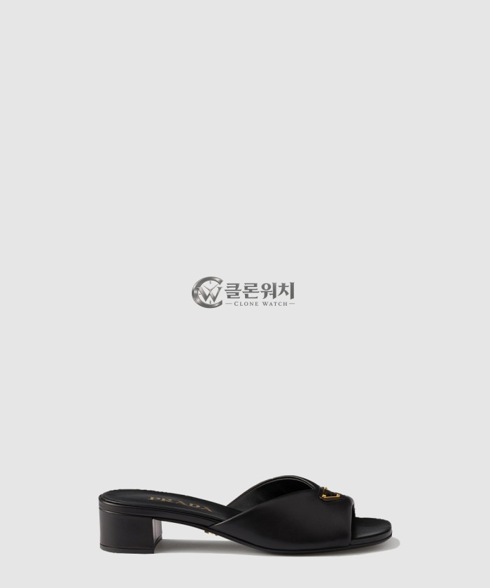 Prada Padded Nappa Leather Sandals 1XX711