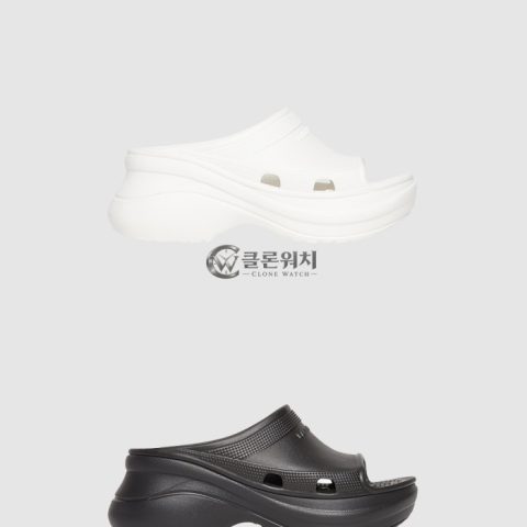 Balenciaga full crocs slide sandals 677386