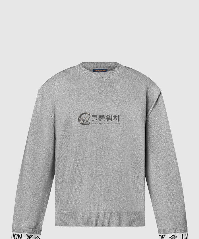 Louis Vuitton Cuffs Cashmere Crewneck 1AAU7J