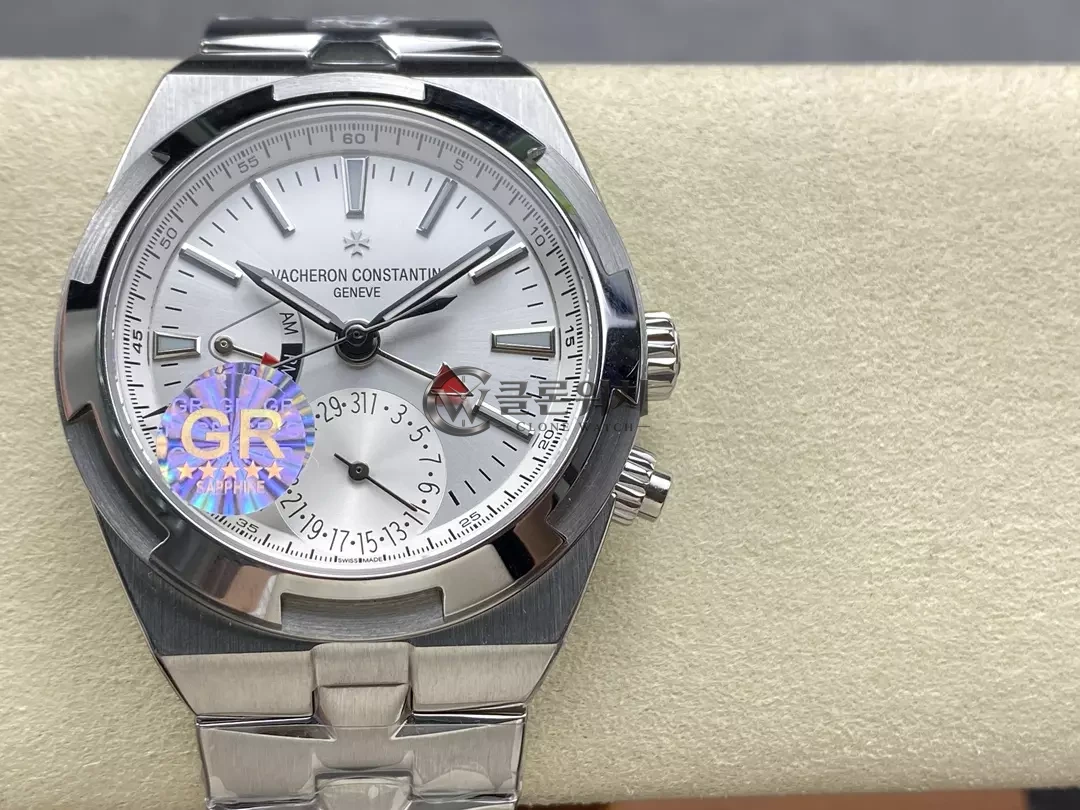 VC 오버시즈 41mm 7900V GR 공장 1:1 베스트 에디션 화이트 다이얼 스테인리스 스틸 브레이슬릿