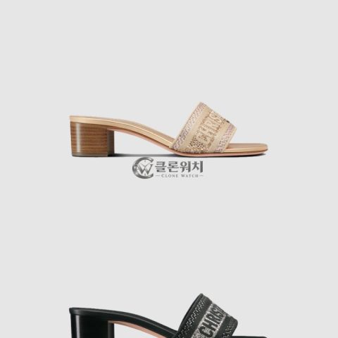 디올 DWAY 뮬 힐 KCQ24