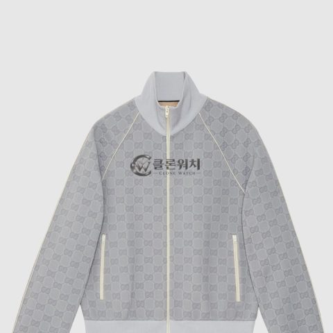 구찌 나일론 자카드 집업 자켓 라이트 768573