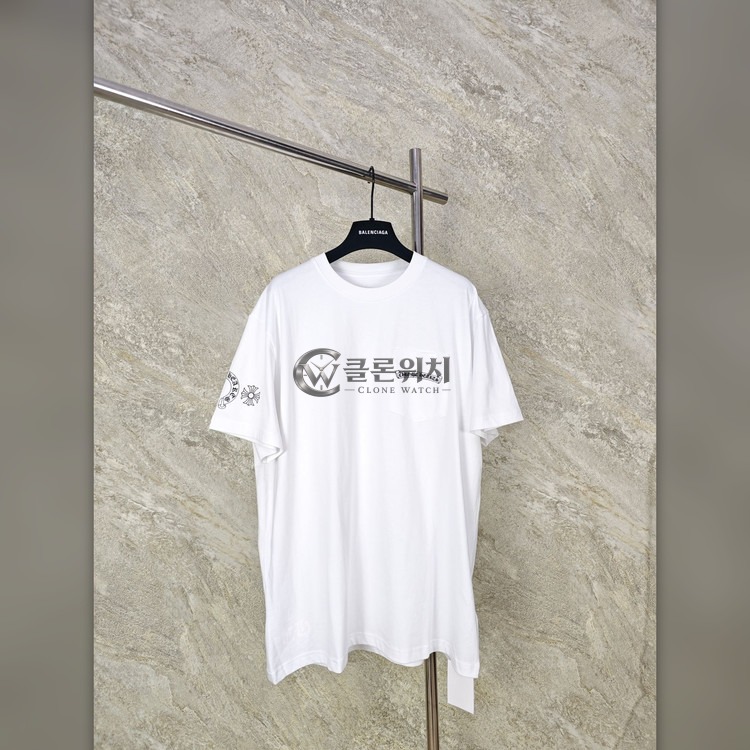 Chrome Hearts Color Cross Phantom Short-Sleeve T-Shirt White