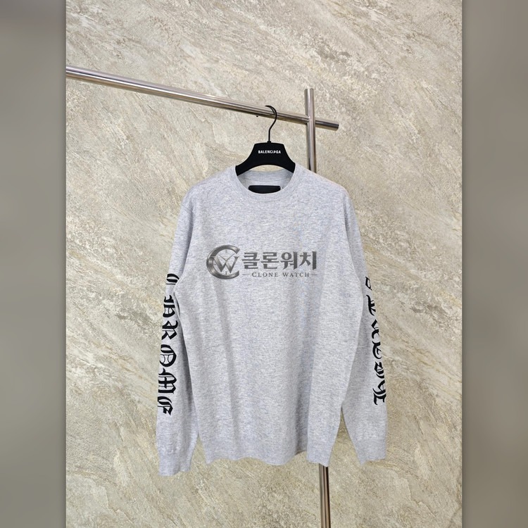 크롬하츠 CH26 롱슬리브 티셔츠 그레이