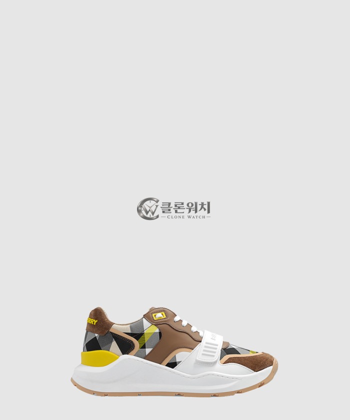 버버리 램지 체크 스니커즈 8063504