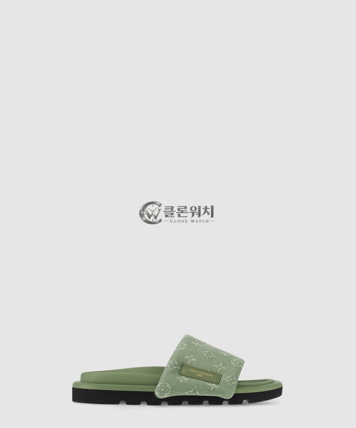 루이비통 풀 필로우 플랫 컴포트 샌들 1ACJ0B