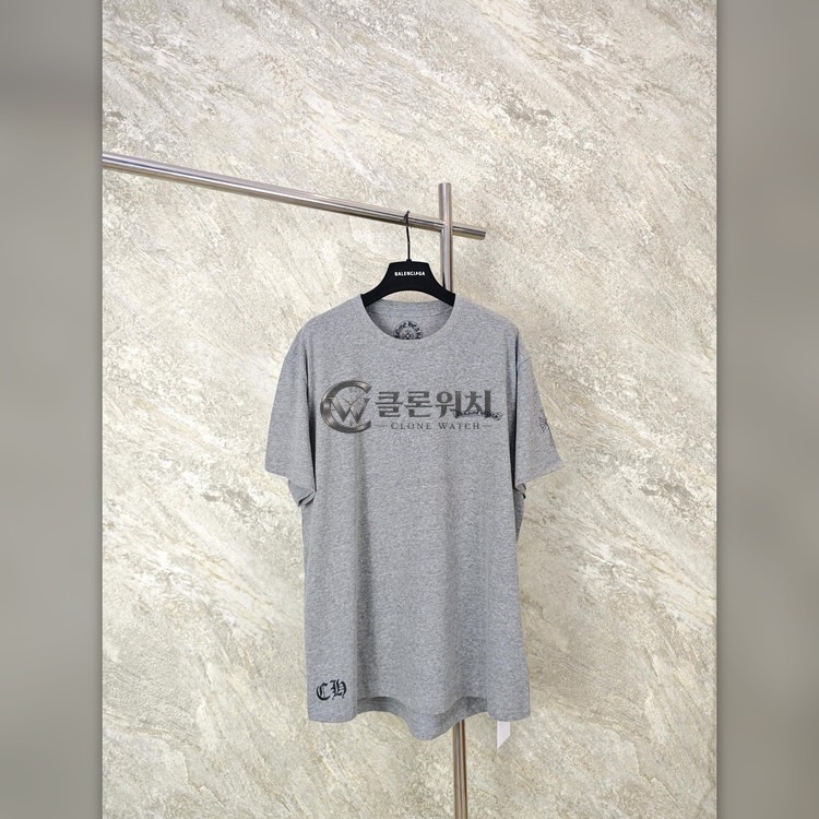 크롬하츠 멀티 크로스 반팔 티셔츠