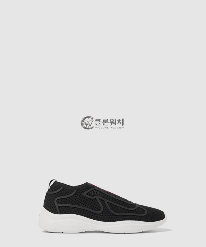프라다 니트 스니커즈 3S6421