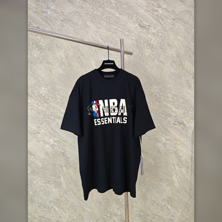 에센셜 NBA 올스타 콜라보 반팔 티셔츠 블랙