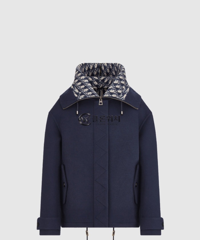 Dior Zipper Hood Peacoat 310C5
