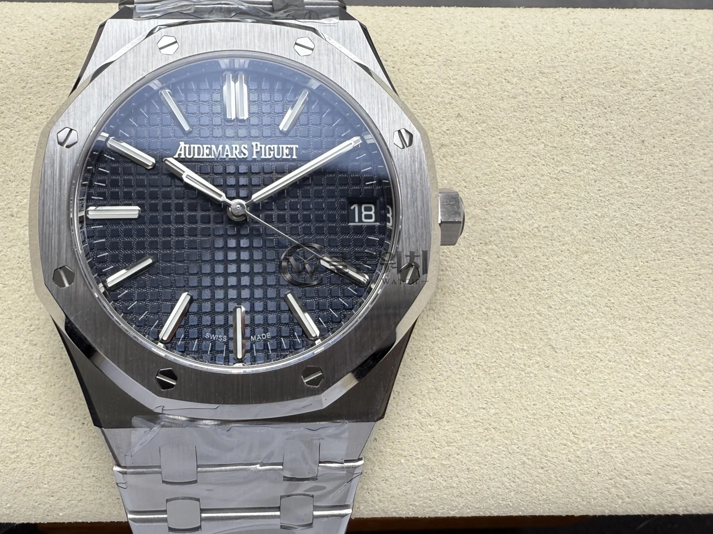 AP 로열 오크 41mm 15510ST SS DDF 1:1 베스트 에디션 블루 다이얼 SS 브레이슬릿 SA4302 슈퍼클론