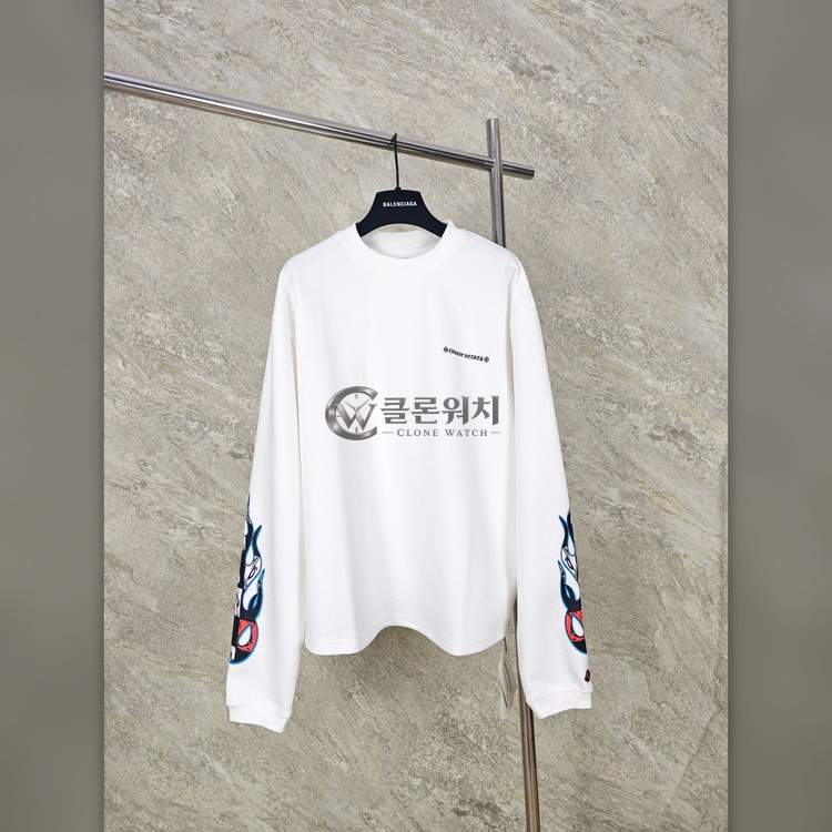 크롬하츠 콜라보 Matty Boy 화 긴팔