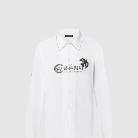 루이비통 스탠다드 컷 긴팔 멀티 포켓 셔츠 1AATI2