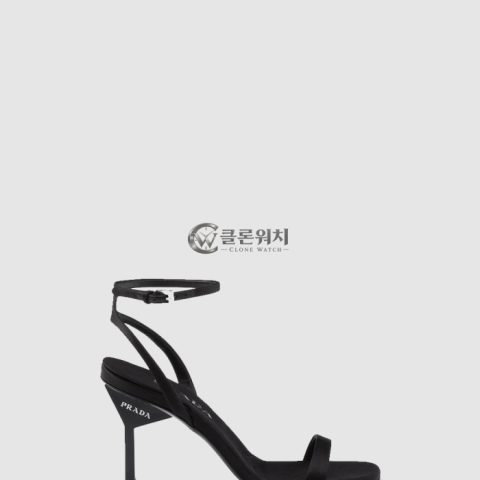 프라다 하이힐 새틴 샌들 1X542N