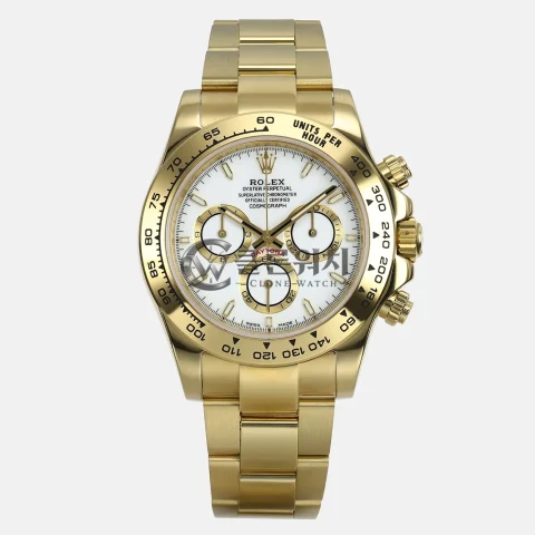 Rolex Daytona 126508 ZF 1:1 Best Edition White Dial on YG Bracelet DD4131 Weighted 213g