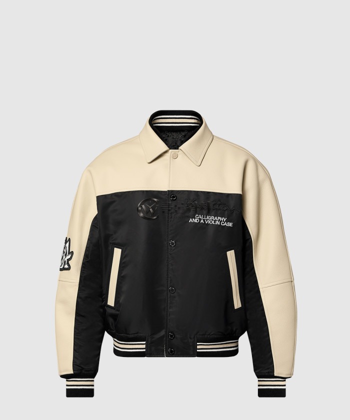 Louis Vuitton Leather & Nylon Blouson 1AFAH0