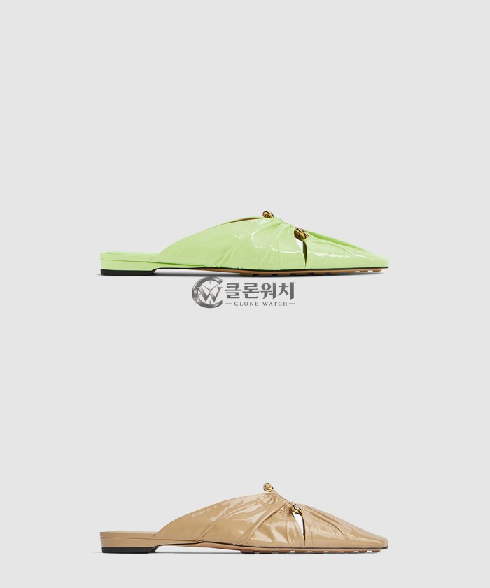 보테가베네타 버니 뮬 플랫 753665