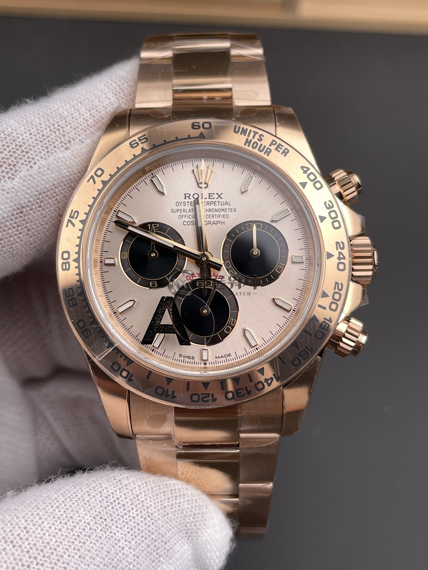 VS 공장 롤렉스 코스모그래프 데이토나 40mm 126505 풀 로즈 골드 판다 다이얼 – 1:1 슈퍼클론 DD4131 무브먼트