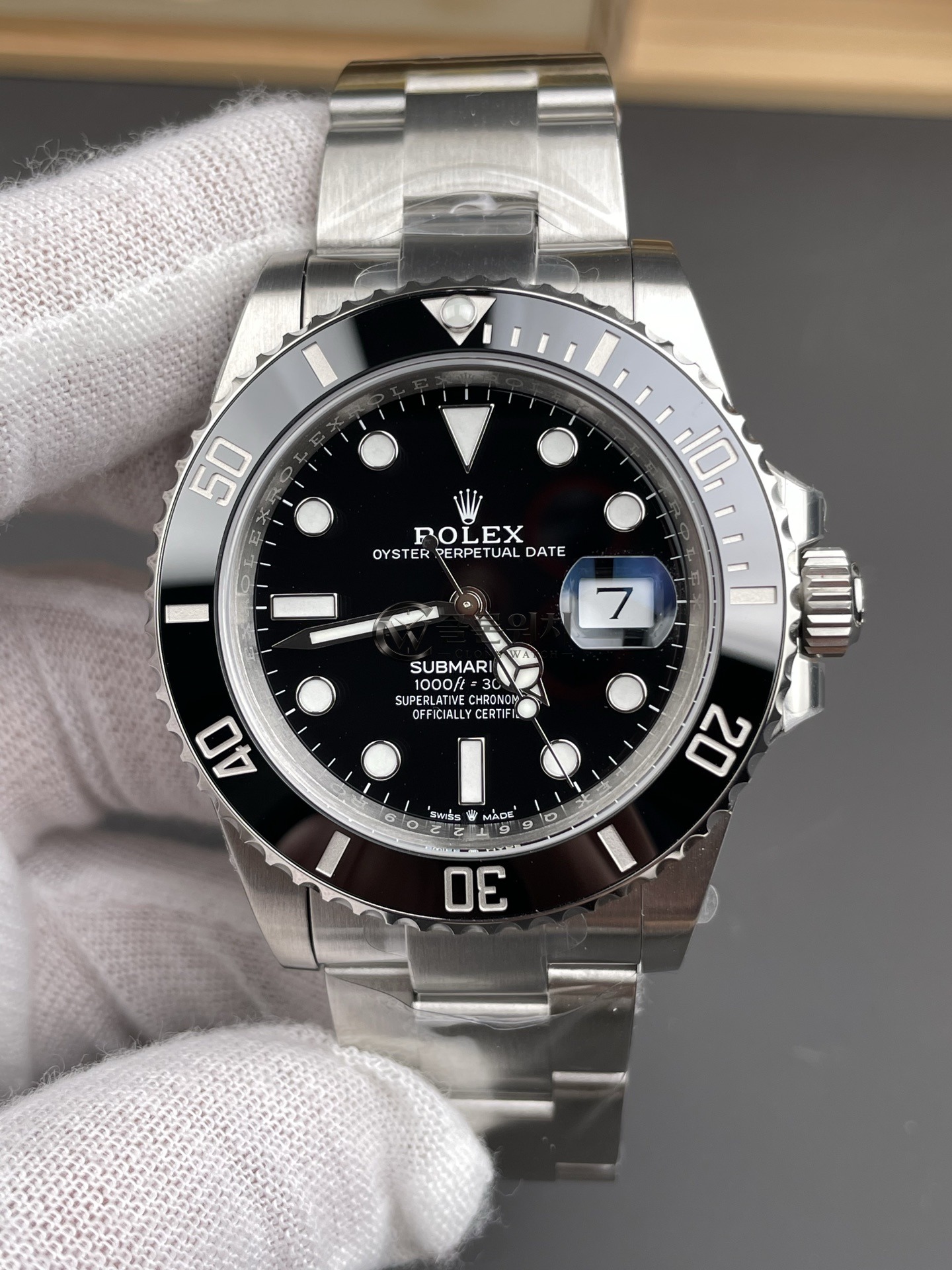 VS 공장 롤렉스 서브마리너 데이트 126610LN 블랙 서브마리너 41mm – VS 공장 1:1 슈퍼클론 DD3235 무브먼트