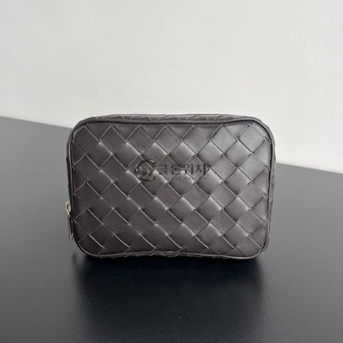 보테가베네타 Bottega Veneta Intrecciato Zipped Organizing Pouch