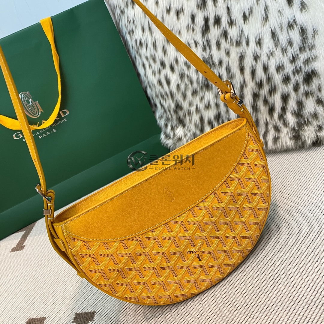 GOYARD Yellow Rouette Structuré PM Bag
