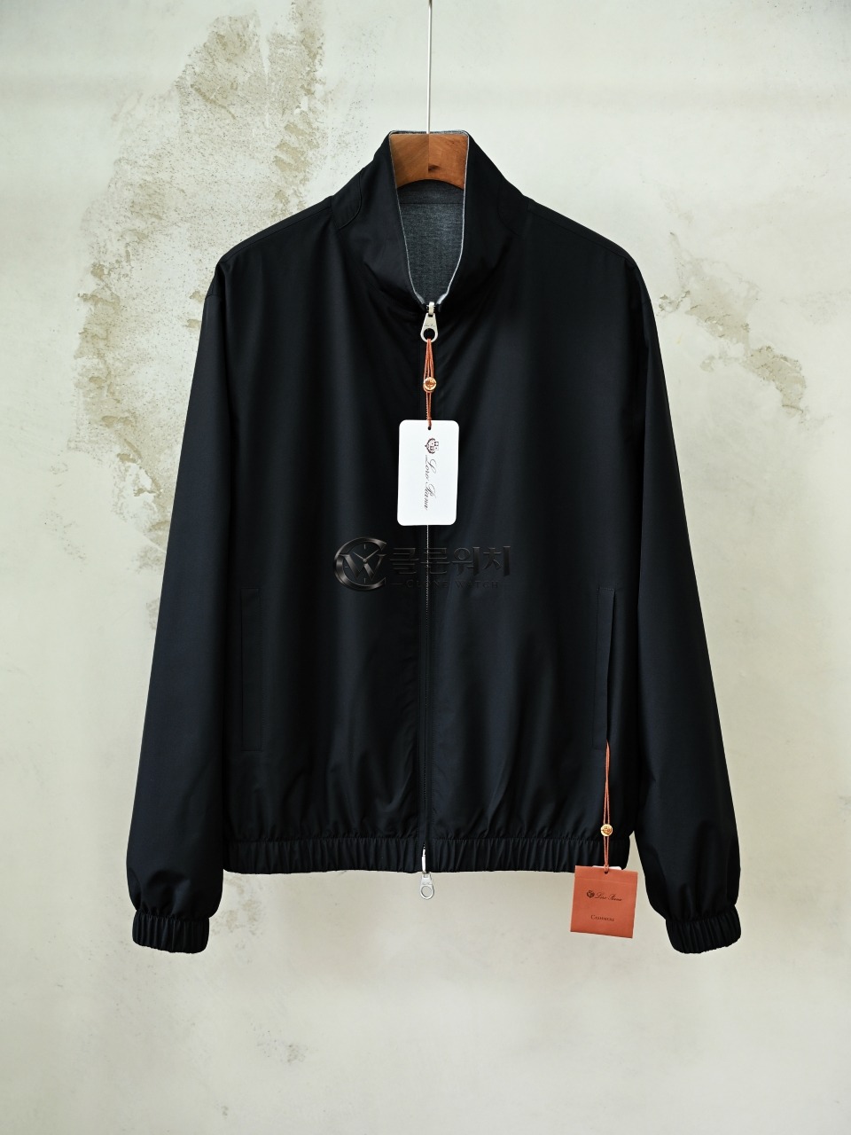 Loro Piana Windmate® Bomber Jacket Black