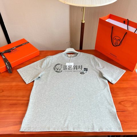 에르메스 Hermès C.D.S. T-shirt, Gray