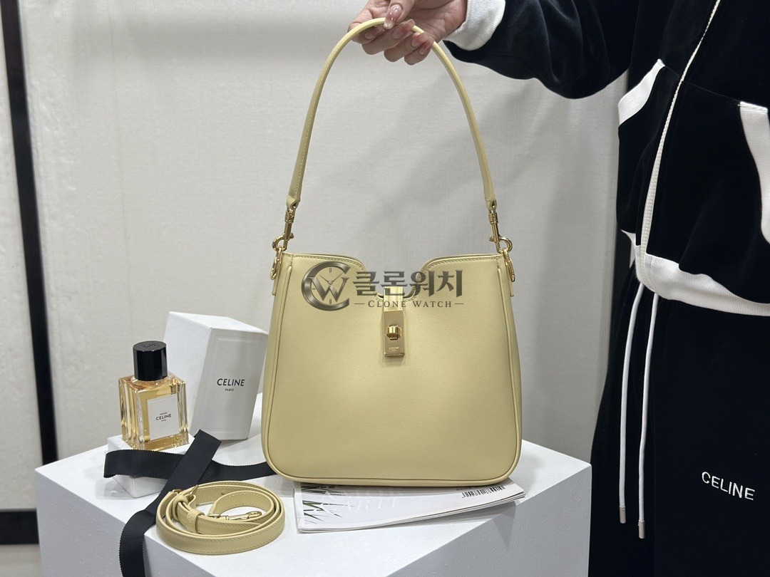 셀린느 스몰 16 백 페일 옐로우 연노랑